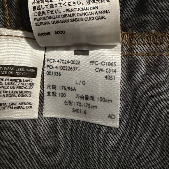 Levi's Men's Classic Denim Jacket - Indigo - Picture 9 of 9